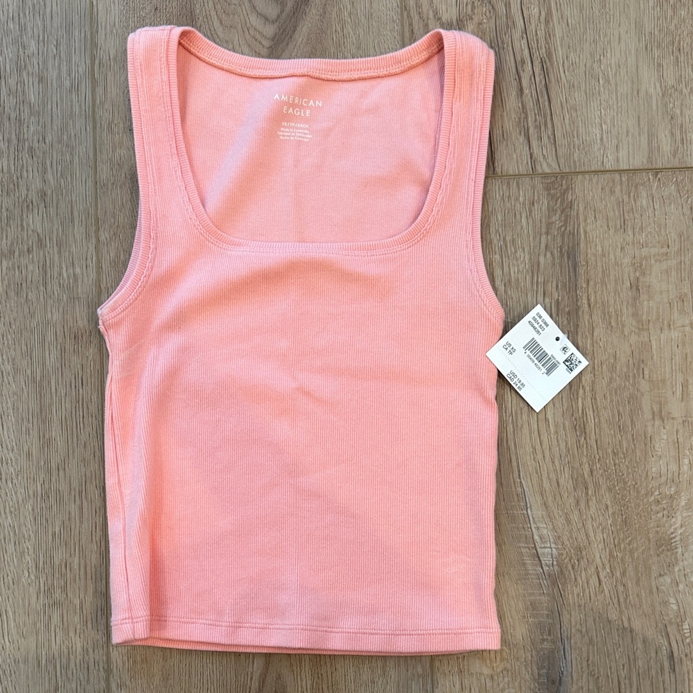 American Eagle Outfitters Coral Tank Top
